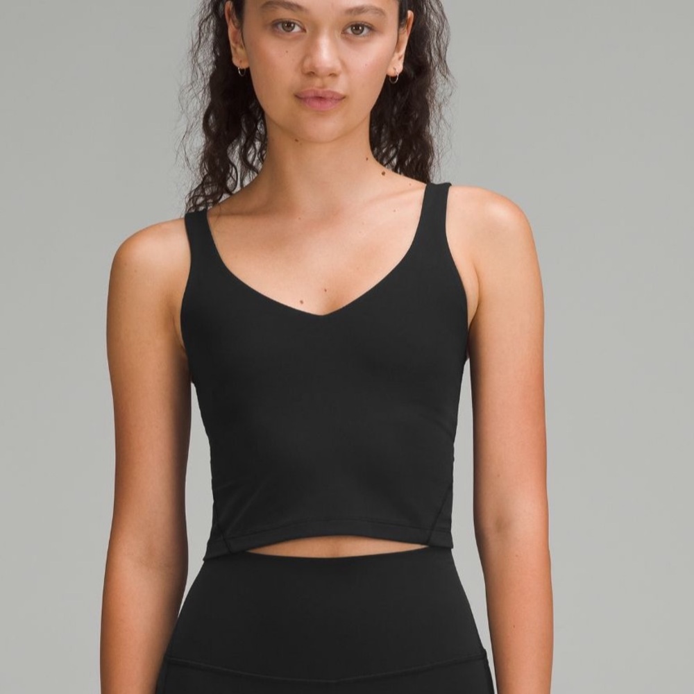 Black lululemon align tank